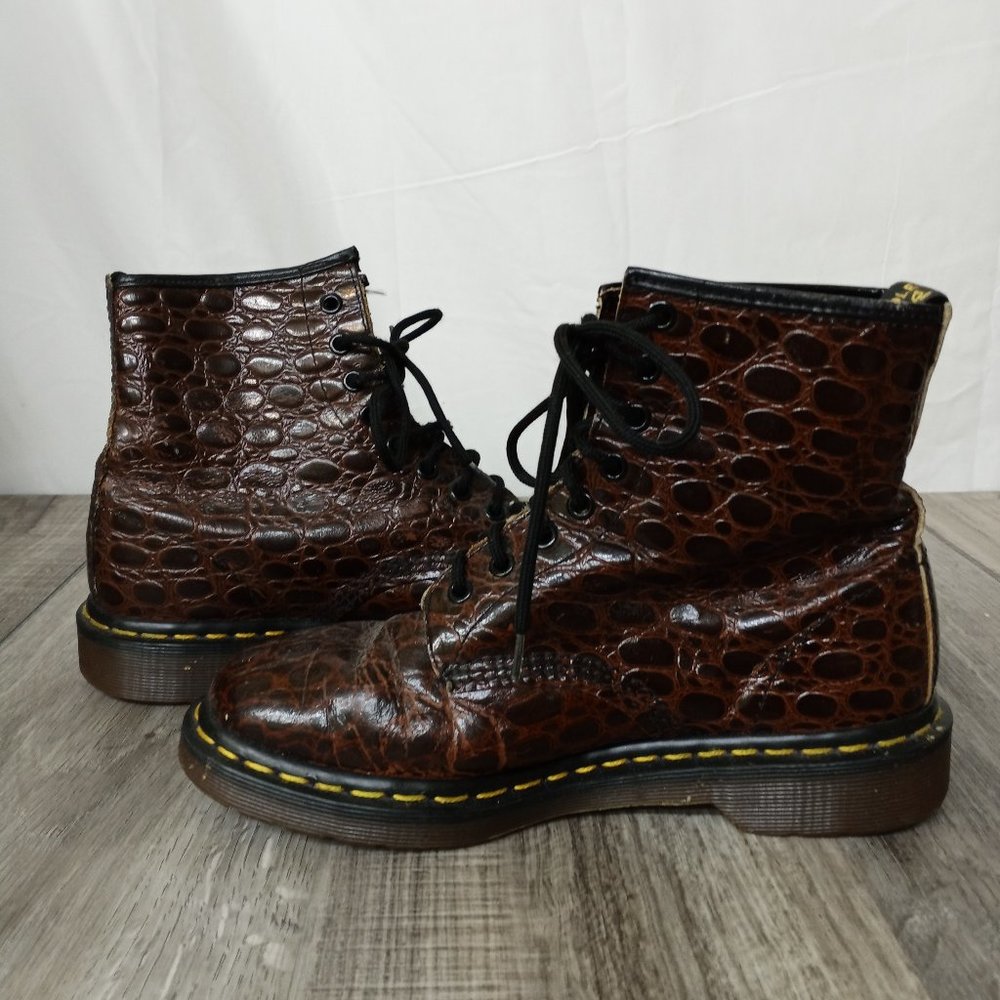 dr martens crocodile